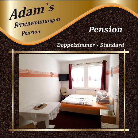 Adams Pension Und Ferienwohnungen Muhlhausen Bagian luar foto