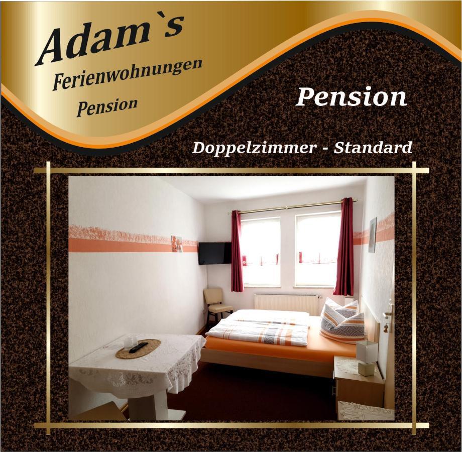 Adams Pension Und Ferienwohnungen Muhlhausen Bagian luar foto