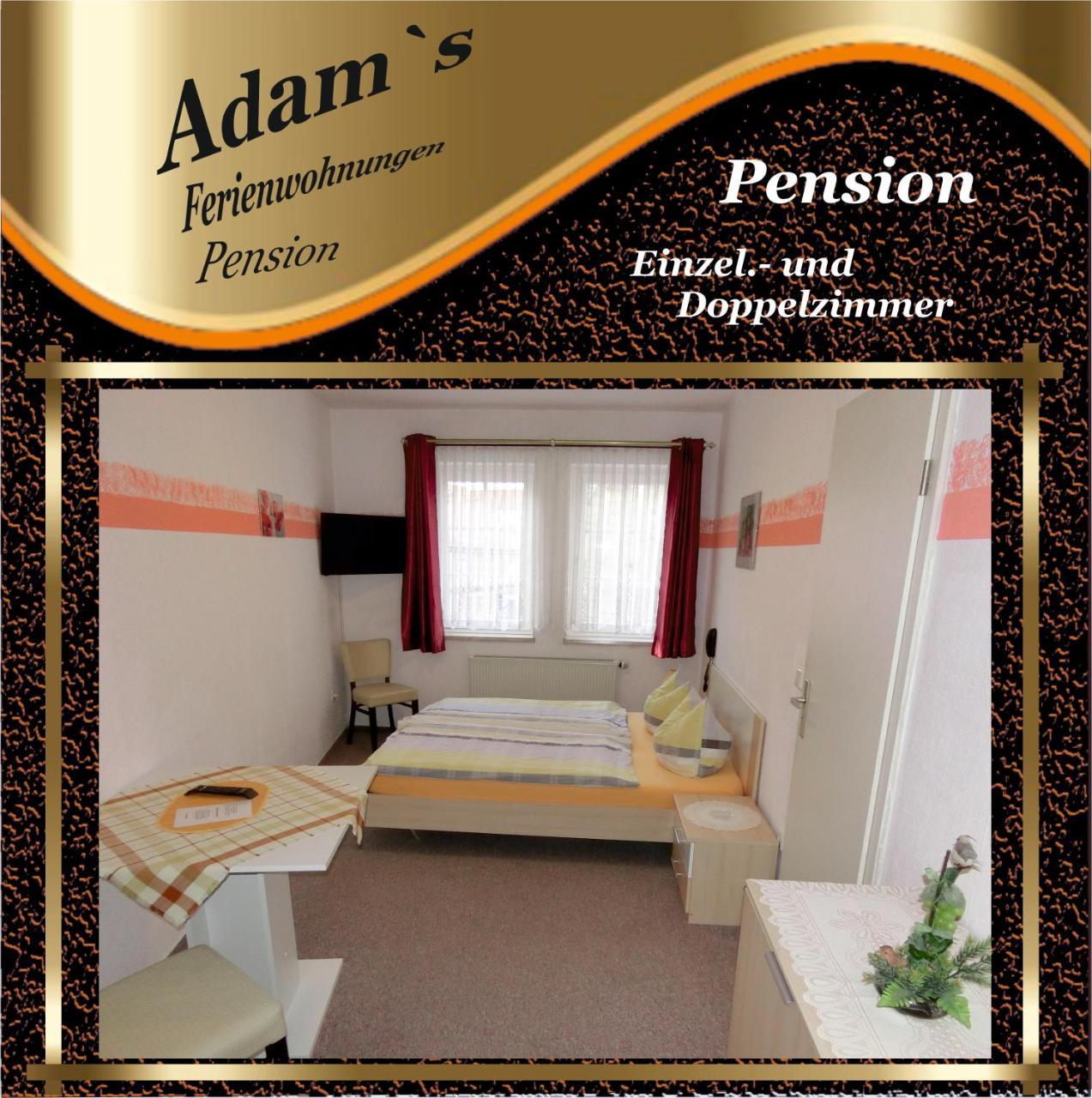 Adams Pension Und Ferienwohnungen Muhlhausen Bagian luar foto