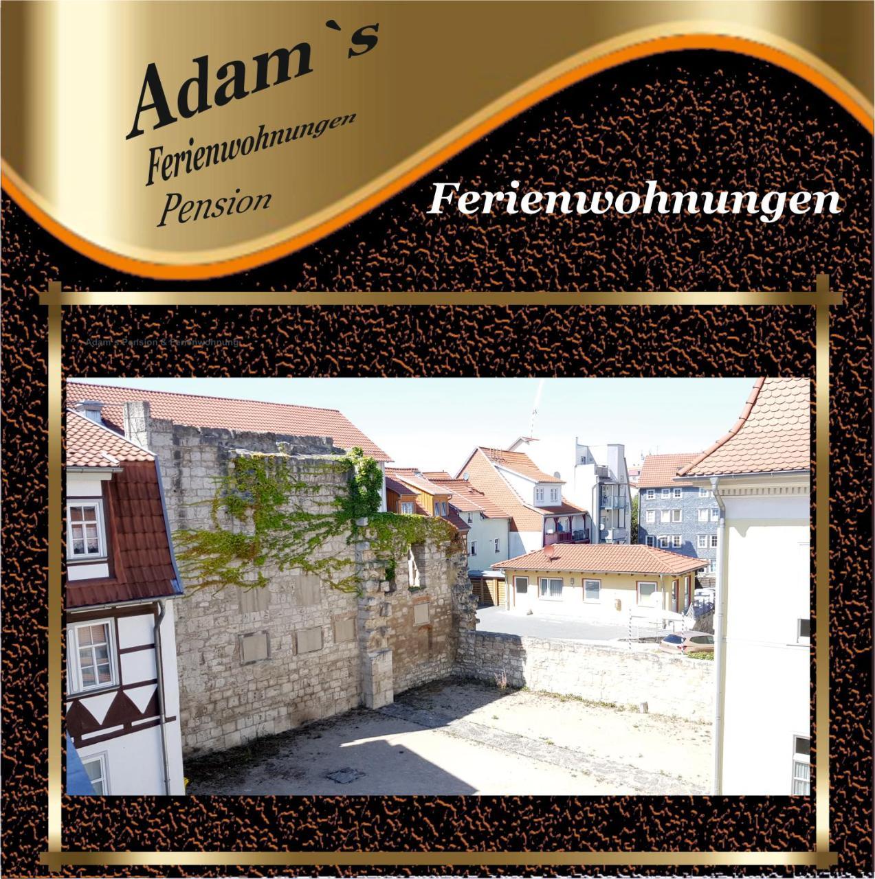Adams Pension Und Ferienwohnungen Muhlhausen Bagian luar foto