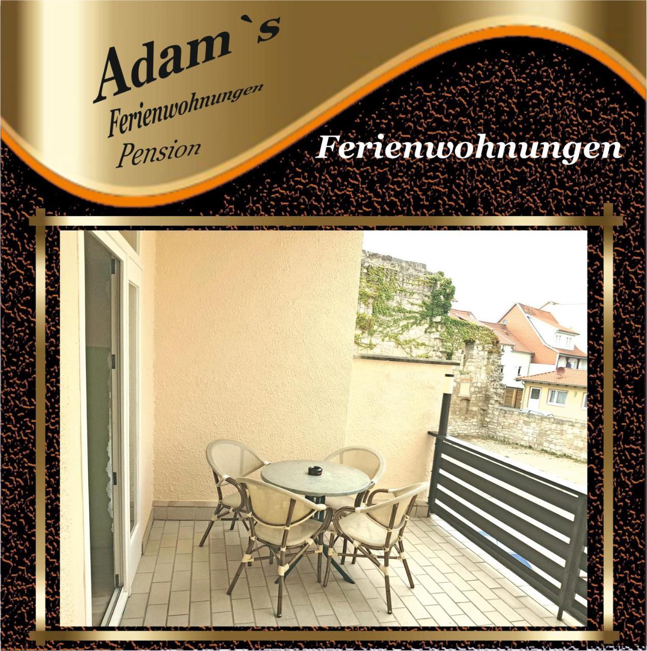 Adams Pension Und Ferienwohnungen Muhlhausen Bagian luar foto