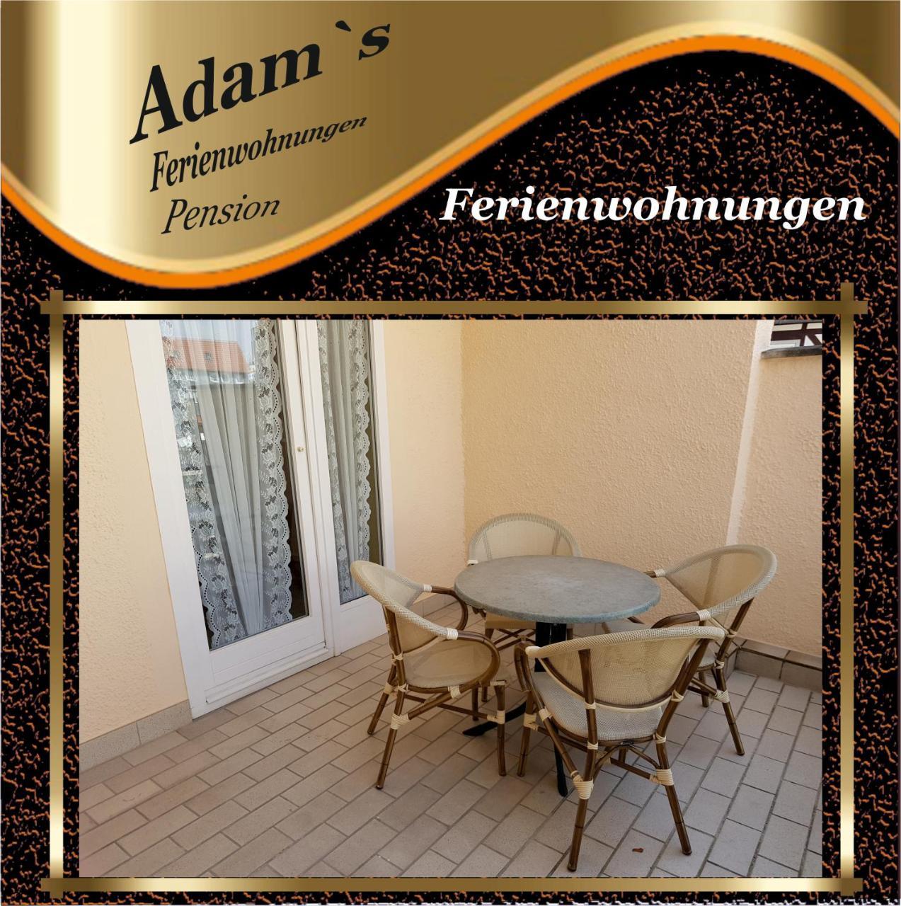 Adams Pension Und Ferienwohnungen Muhlhausen Bagian luar foto