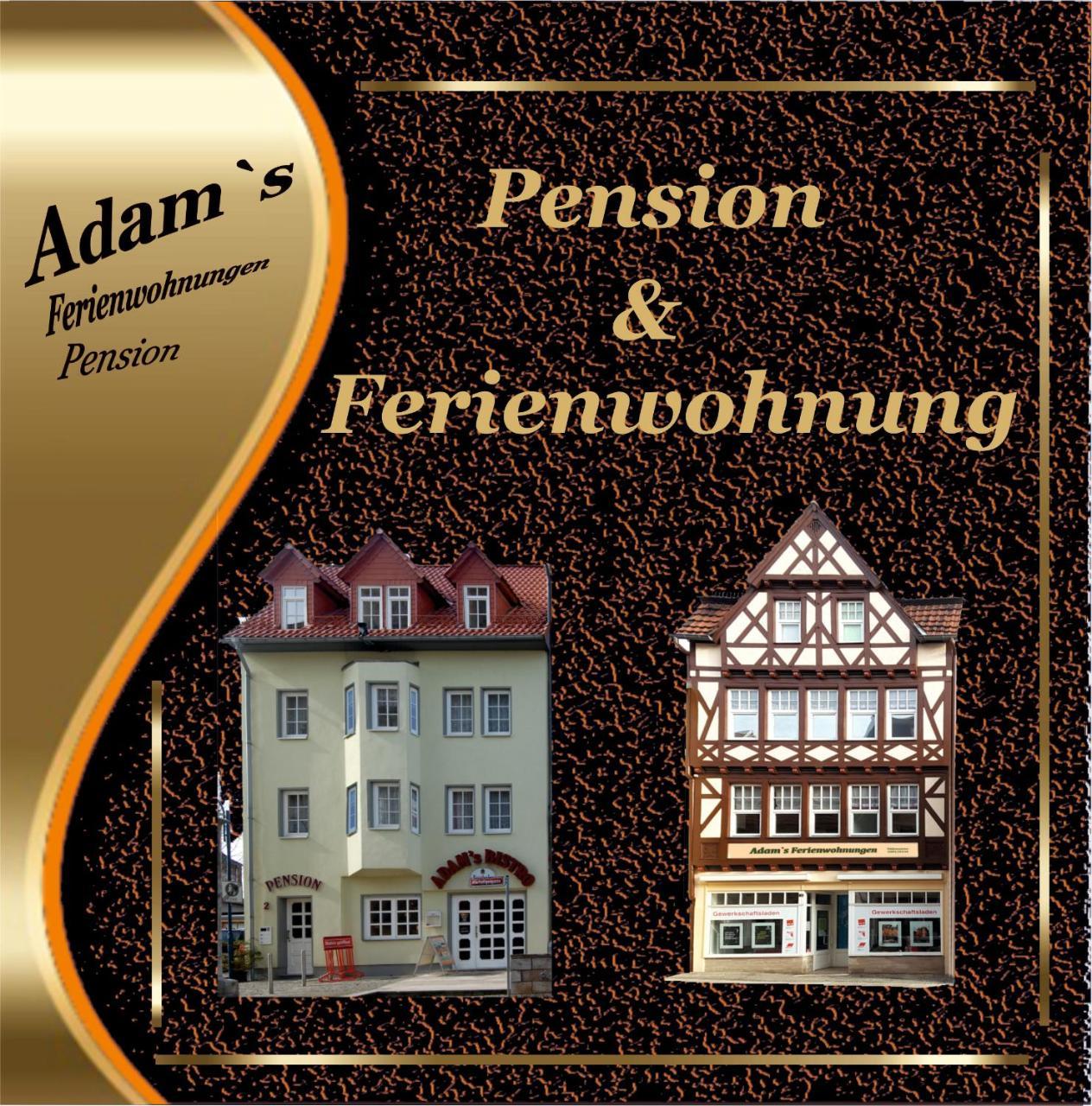 Adams Pension Und Ferienwohnungen Muhlhausen Bagian luar foto
